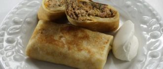 блины с печенью